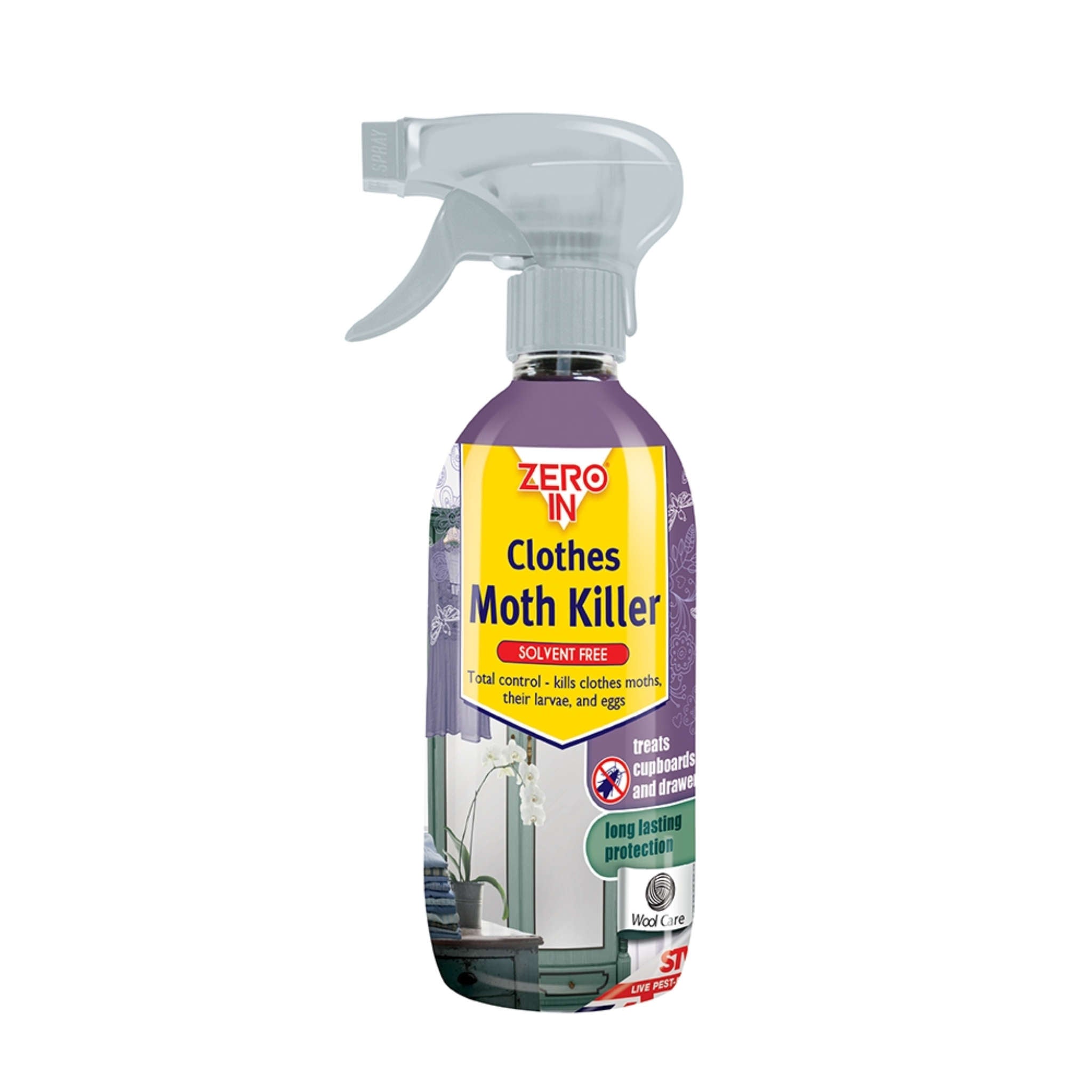 Anti-Bacterial Clothes Moth Killer - 500ml RTU