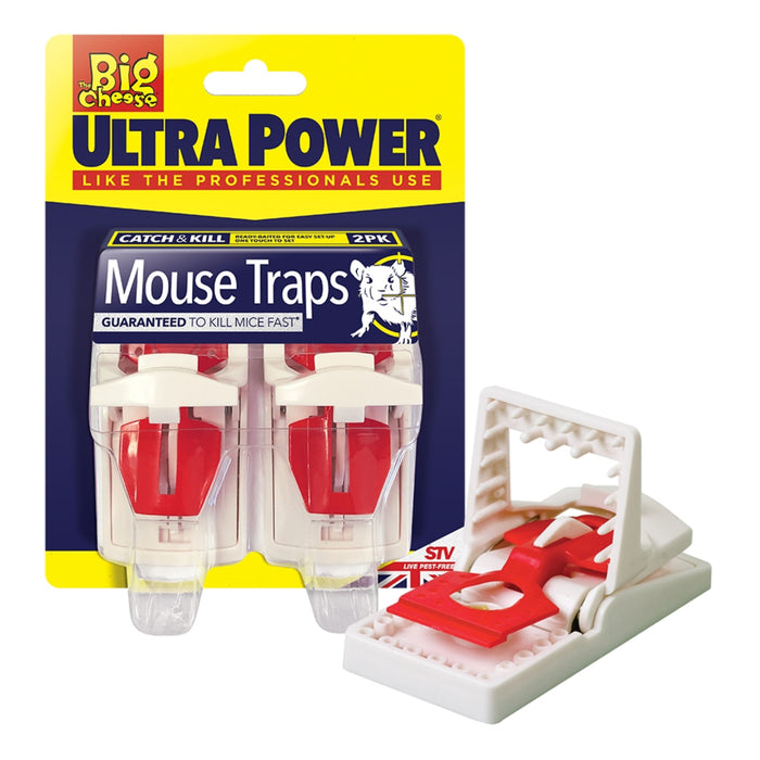 The Big Cheese Ultra Power Mouse Trap x2