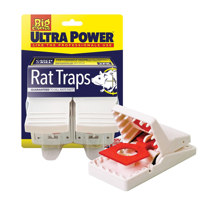The Big Cheese Ultra Power Rat Trap x2