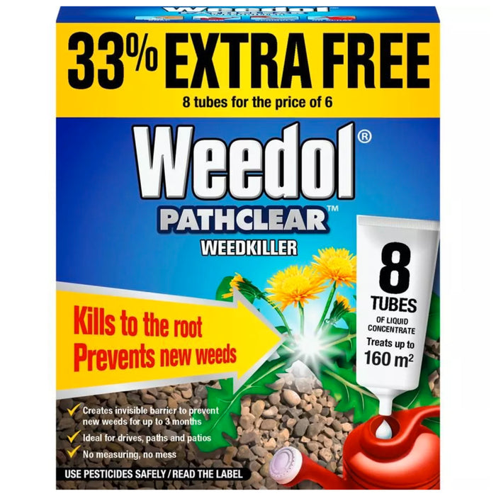 Weedol Pathclear 6+2 Tubes