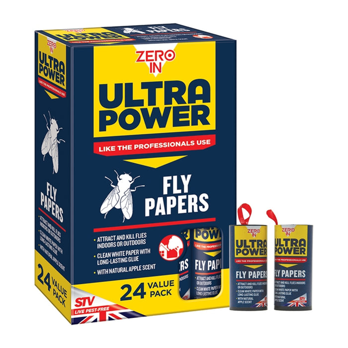 Zero In Ultra Power Fly Papers x24