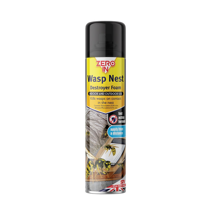 Zero In Wasp Nest Destroyer Foam 300ml