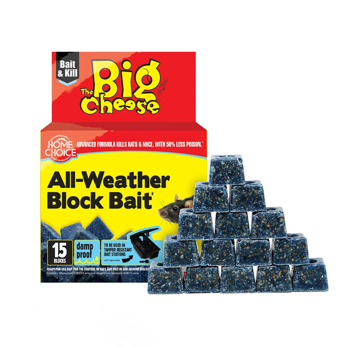 The Big Cheese All Weather Block Bait x15