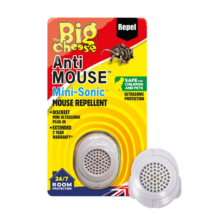 The Big Cheese Anti-Mouse Mini-Sonic Repellent